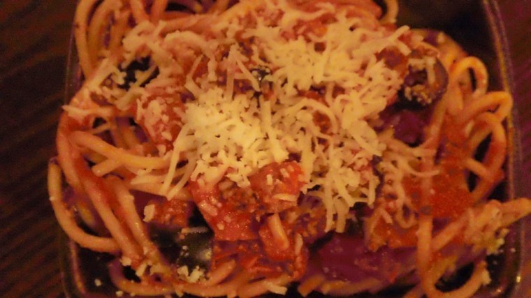 Belle's Pizza Spaghetti