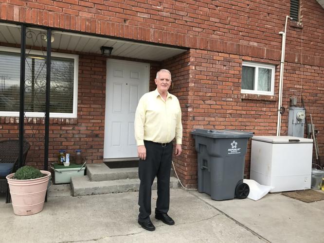 Stephen Heidt outside home