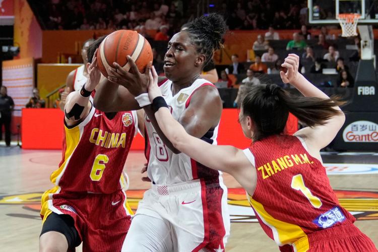WCup China US Basketball