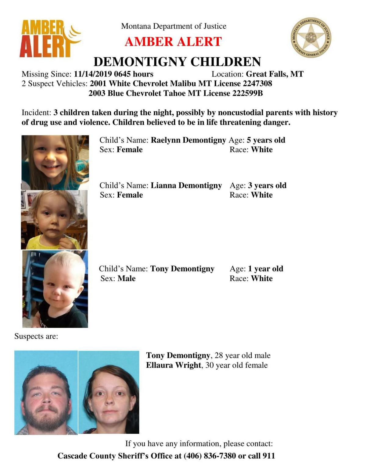 Great Falls Amber Alert 11 14 2019 Poster Idahostatejournal Com