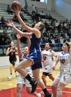 District 5 seniors compete in all-star basketball games at The Pit (VIDEO HIGHLIGHTS)