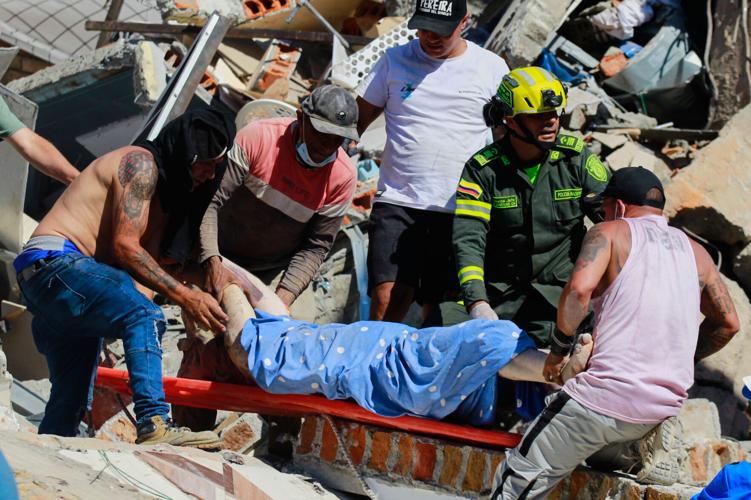 Deadly 7.4 magnitude earthquake hits Colombia, leaving widespread destruction, in photos