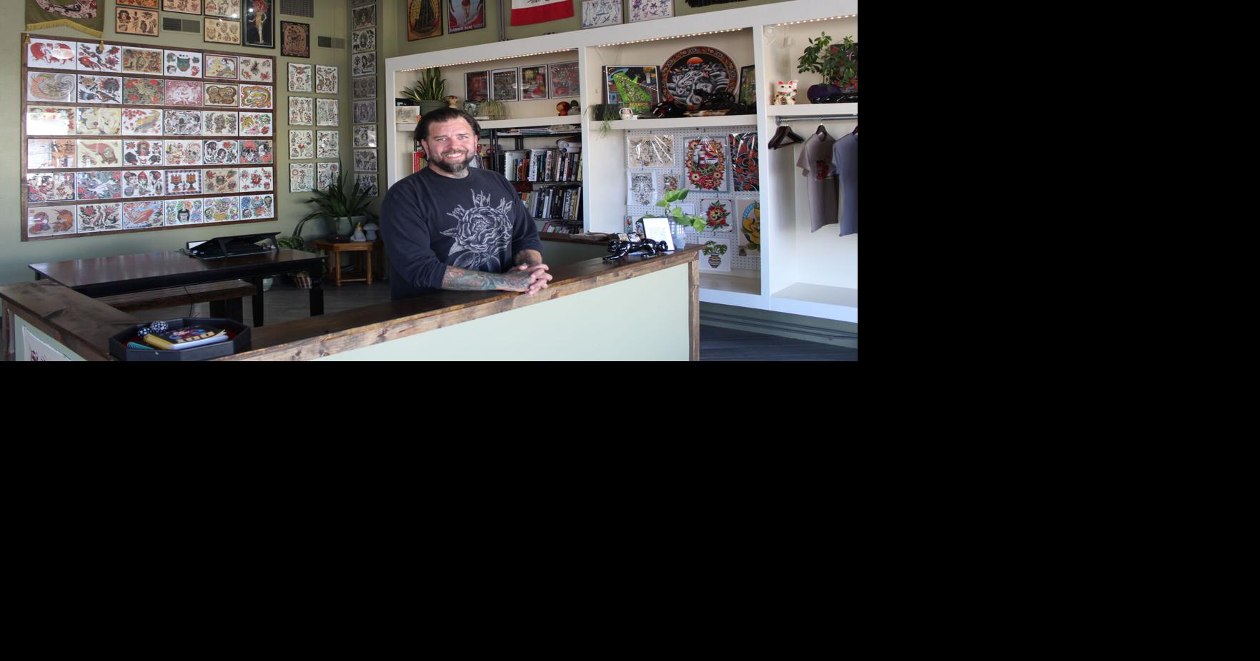 After two decades in the trade, Ben Bowlin opens Landmark Tattoo in Historic Downtown Pocatello