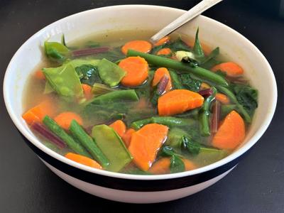 Belle’s Garden Vegetable Soup
