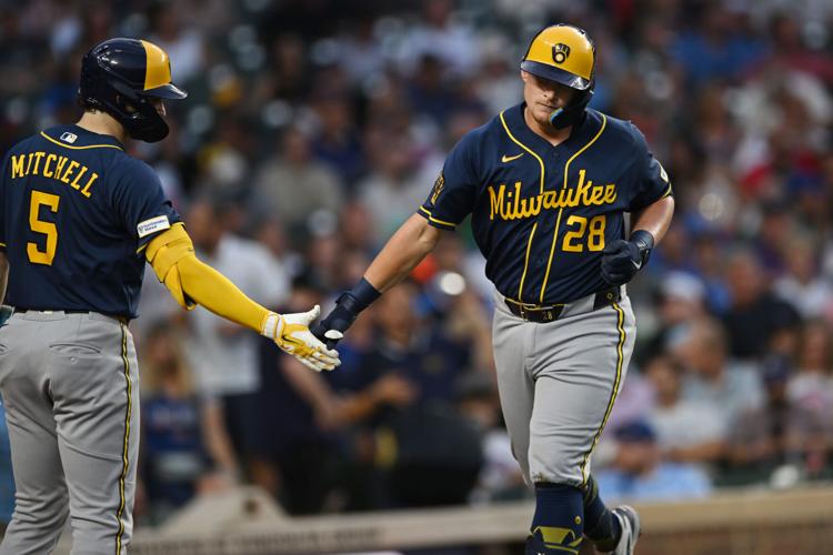 Brewers Cubs Baseball