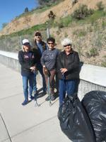Bannock Kiwanis Club cleans up litter