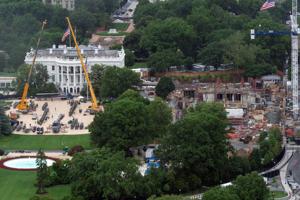 Trump administration seizes on shooting to make case again for White House ballroom
