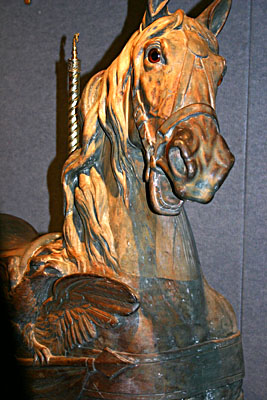 Carousels at museum
