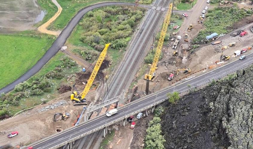 I-15 Inkom construction
