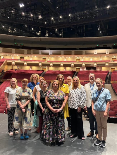 National Endowments of Arts Chair takes tour of Romance Theater
