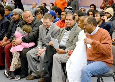 Mosque meeting