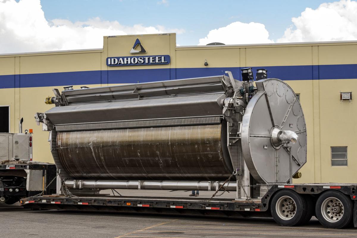 Idaho Steel Builds Record Sized Potato Drying Drum East Idaho Idahostatejournal Com