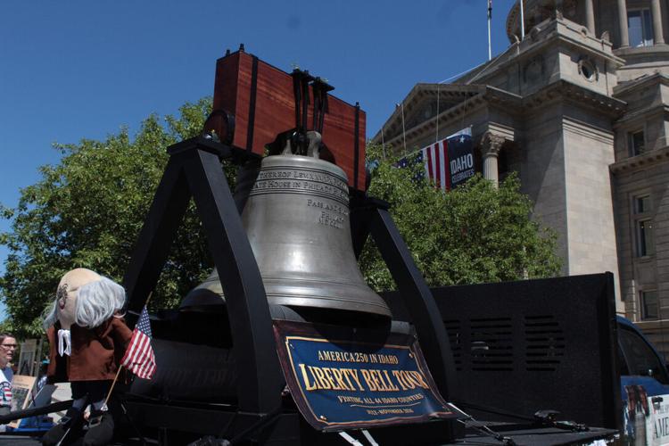 Liberty bell Idaho replica