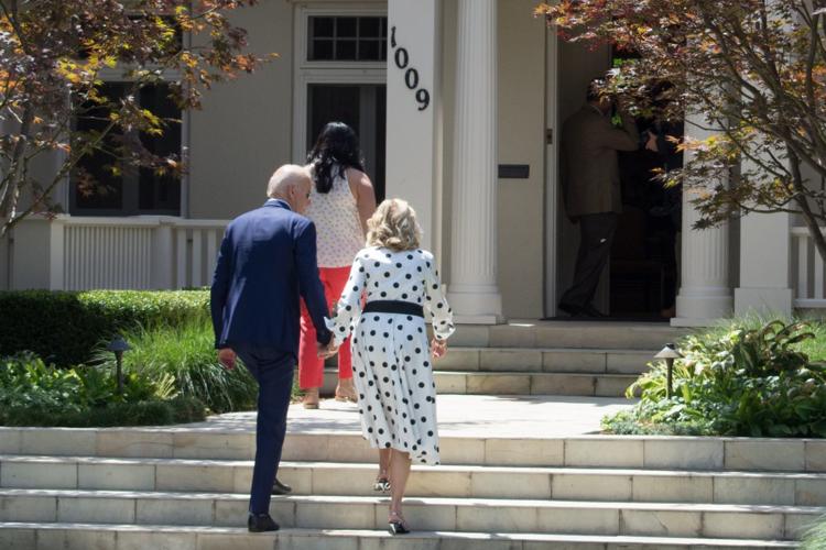 Joe and Jill Biden in Boise BSPR photo