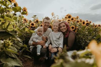 Community supporting young mom following husband's death