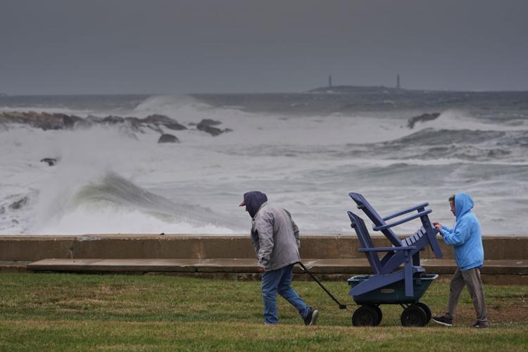 US Massachusetts Extreme Weather Nor'easter