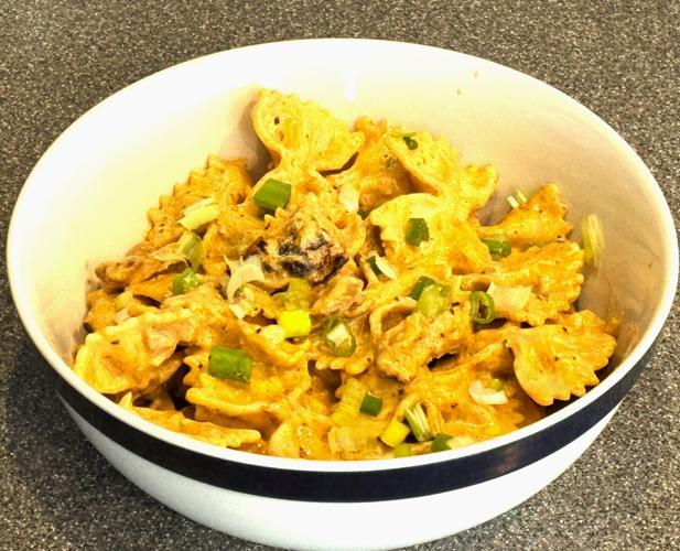 Belle's Buffalo Chicken Bowtie Pasta