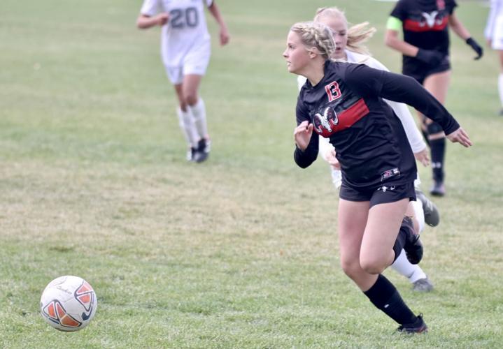 Highland girls soccer Abby Satterfield