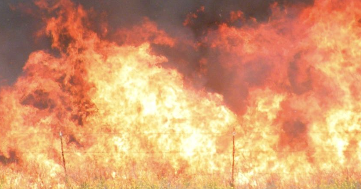 Firefighters save multiple homes from fast-moving wildfire on Fort Hall Reservation near Chubbuck