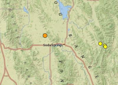 Earthquake map