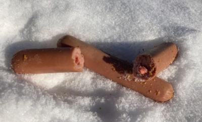 Hot dogs laced with ibuprofen