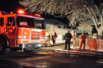 Fire near Alameda Park