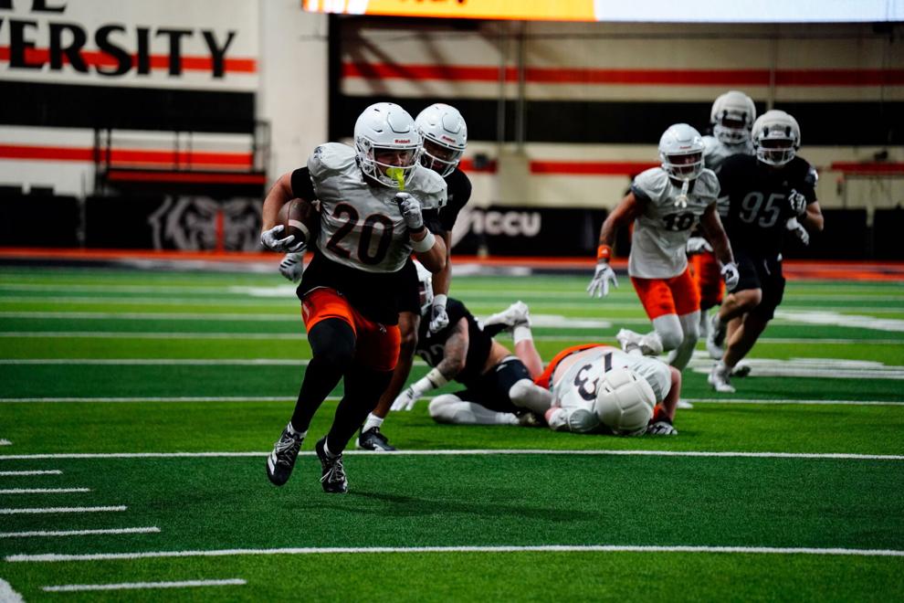 Bengals impress Hawkins in scrimmage, shift focus to VMI