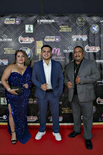 Calderón and parents