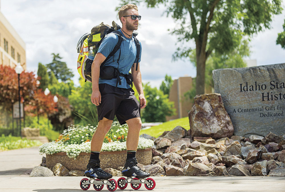 rollerblading backpack