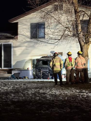 Car in house