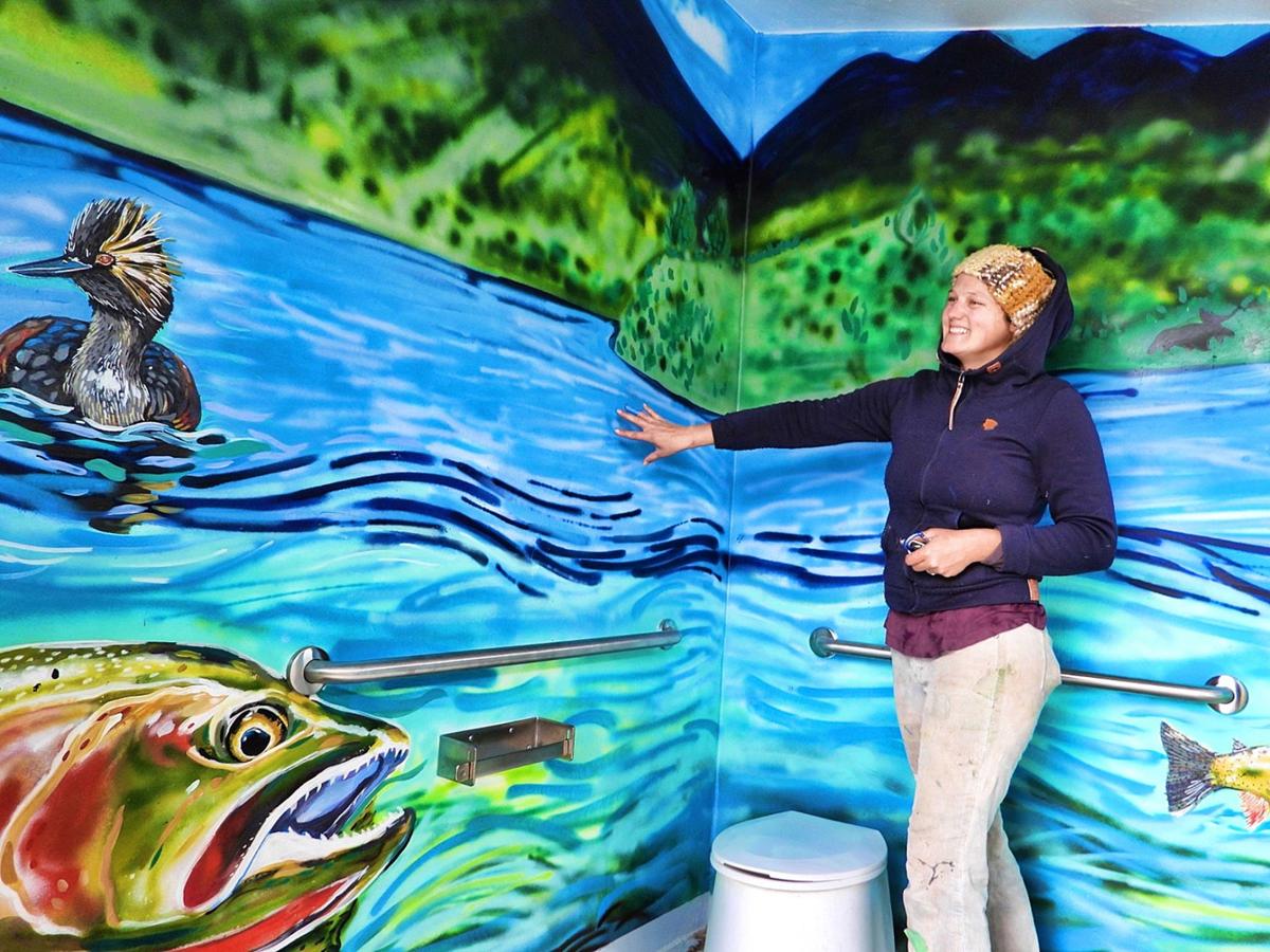 Latrine Queen Fancies Up Henry S Lake Toilets Xtreme Idaho Idahostatejournal Com