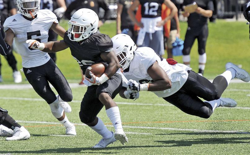Kieran Yancy ISU scrimmage