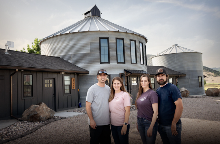 Blackfoot family turns old grain silos into Bins of Lava Hot Springs