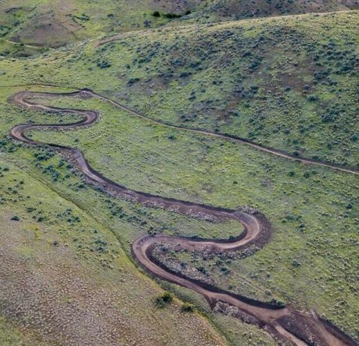 Sideshow Trail aerial view