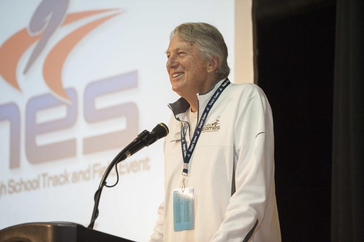 Dick Fosbury at the 2018 Breakfast with Fosbury and Friends