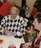 Bridge Unit 399 awards top players at Christmas party