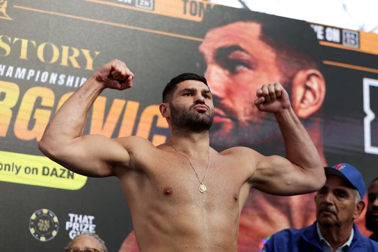 Britain Itauma Hrgovic Boxing