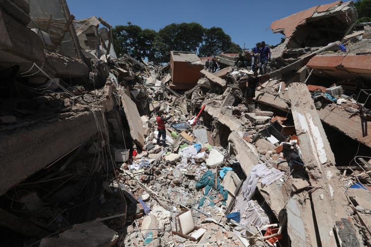 APTOPIX Colombia Earthquake