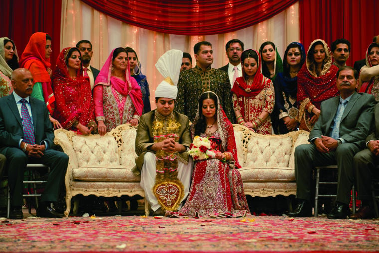 Traditional Wedding Three Day Event For Muslim Couple Family