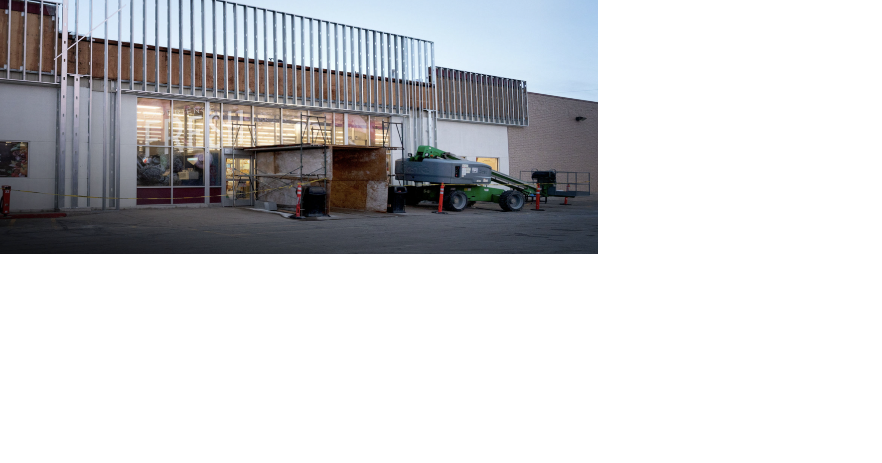 BIGGER AND BETTER Major expansion of Broulim's in Montpelier to be