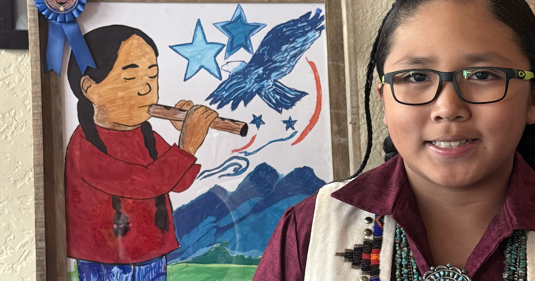 Tyhee third-grader wins Best in Show at School District 25 America 250 ...
