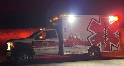 Ambulance file photo stock image night (copy)