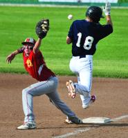 Legion baseball: Runnin’ Rebels in prime form — Mansanarez’s bat, Bowers’ arm lift Poky past Minico