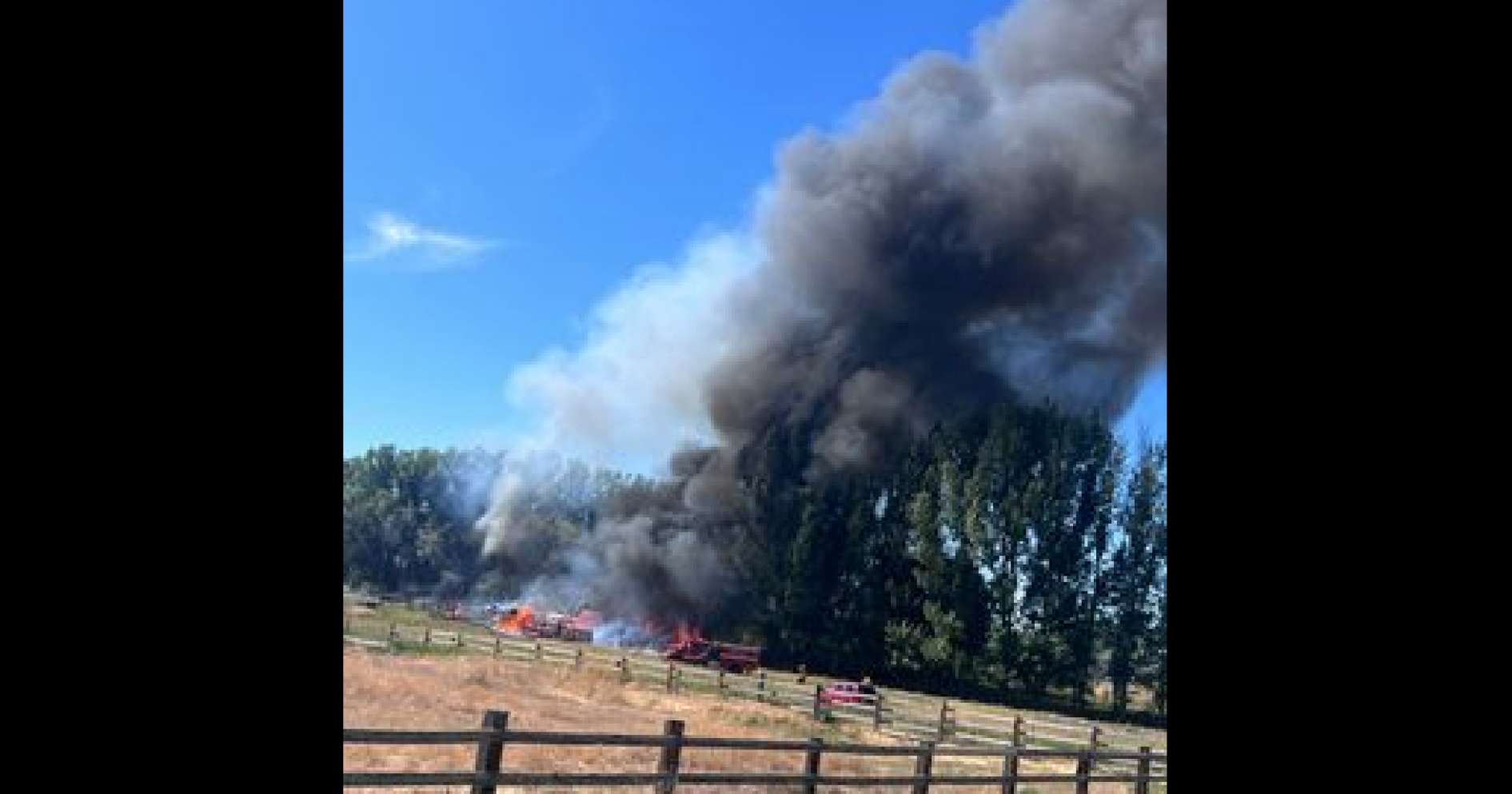 Brush fire that reportedly began as controlled burn destroys house and RV near Chubbuck - Vimarsana News