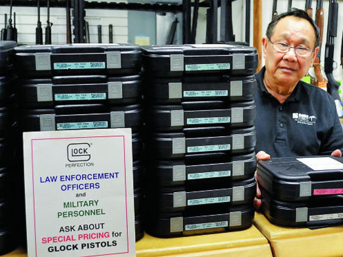 Glock restock: Gunshop owner still unhappy over bidding ...