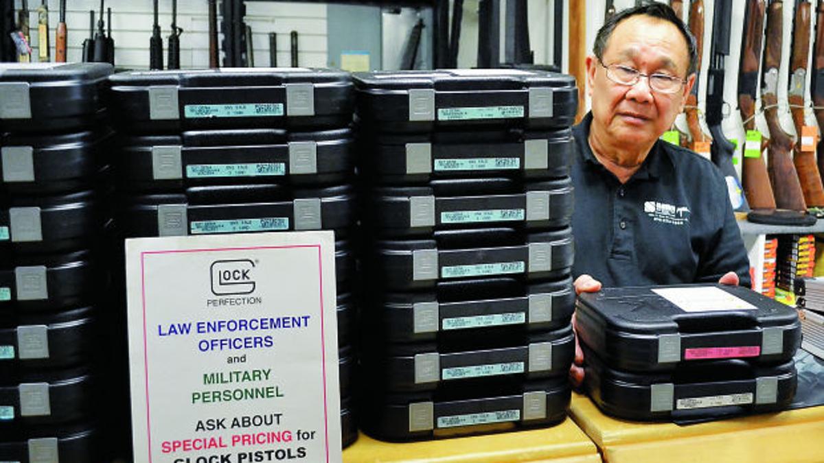 Glock restock: Gunshop owner still unhappy over bidding ...