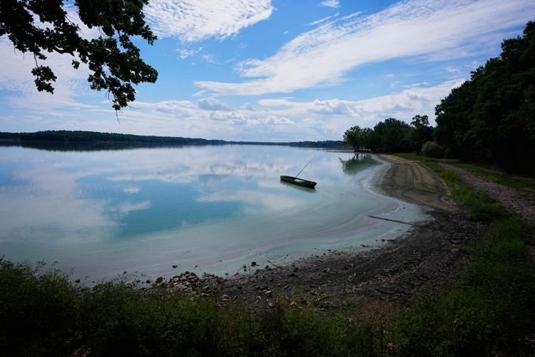 Photos show European fishers on the brink as summer drought parches rivers, lakes and farms