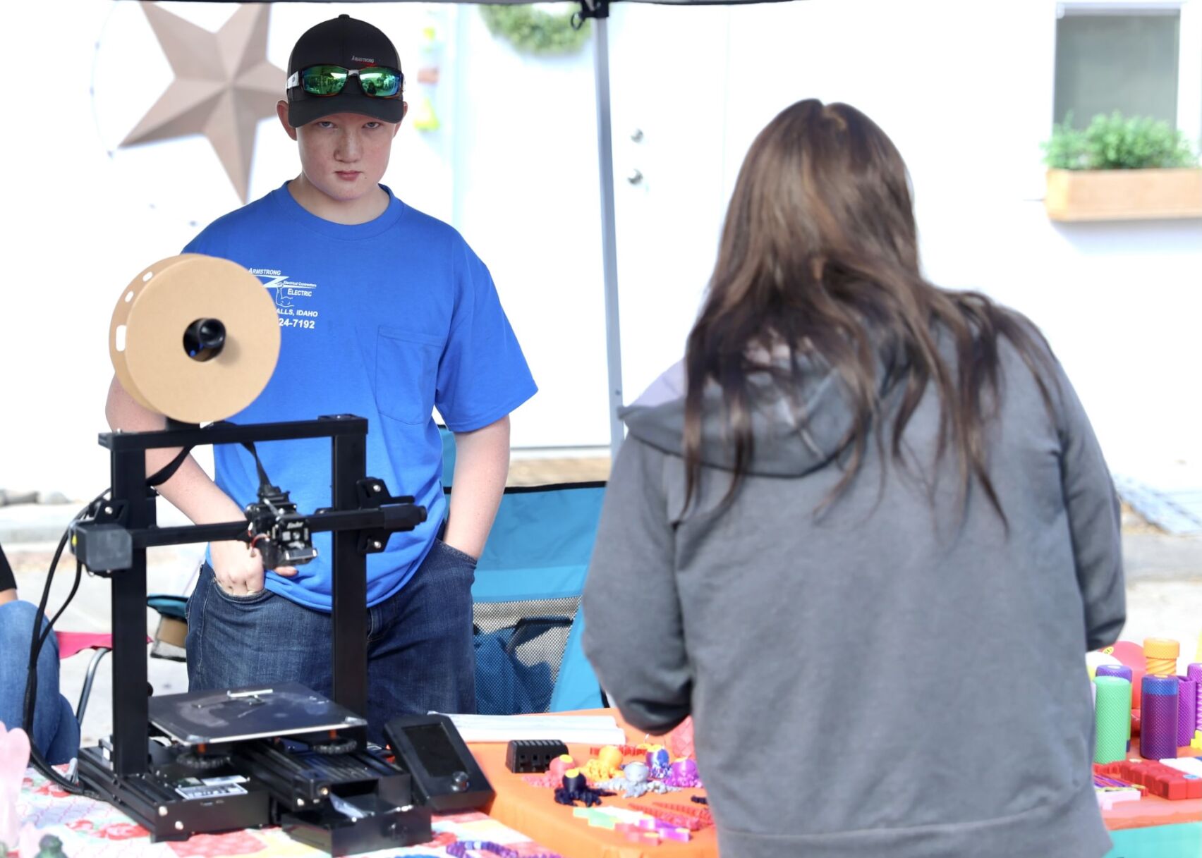 Over 40 East Idaho vendors participate in Blackfoot's first Maker's