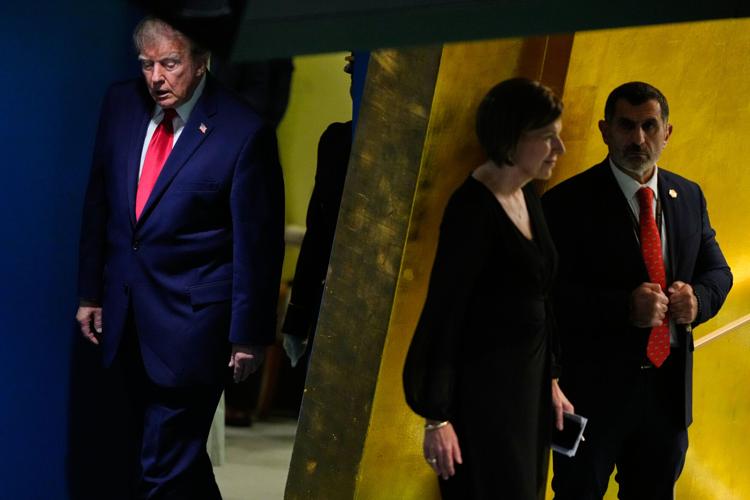 APTOPIX UN General Assembly Trump