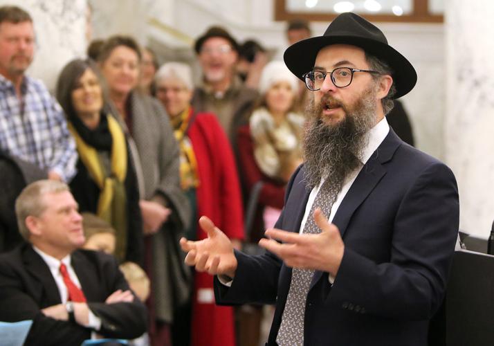 Menorah Lighting at the Idaho State Capitol